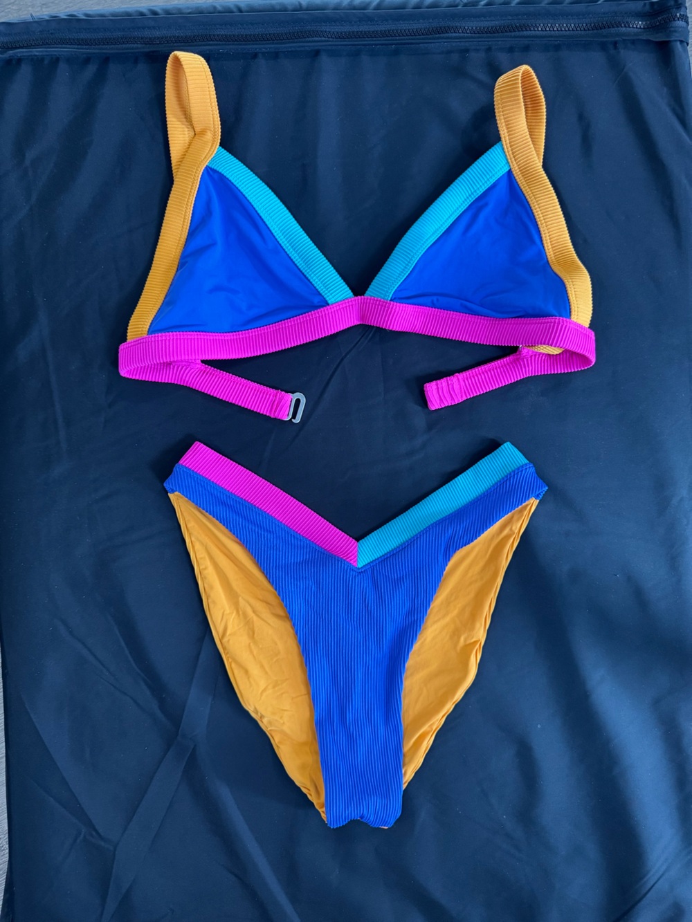 One One Swim Bikini XL top Large Bottoms